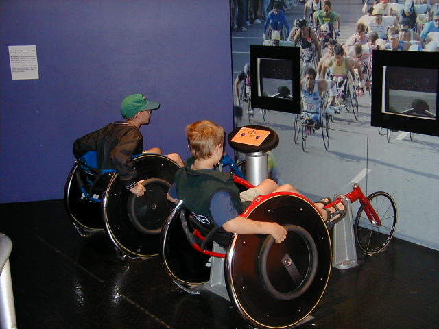 {wheel chair race}